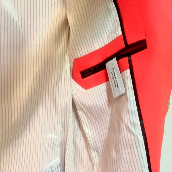 EUC J CREW RED REGENT BLAZER SIZE 2 - Picture 5 of 16